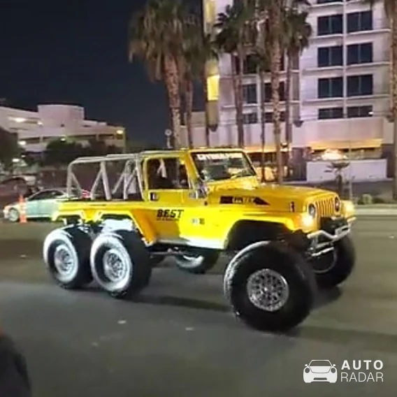 Jeep Wrangler spotted in Las Vegas, United States