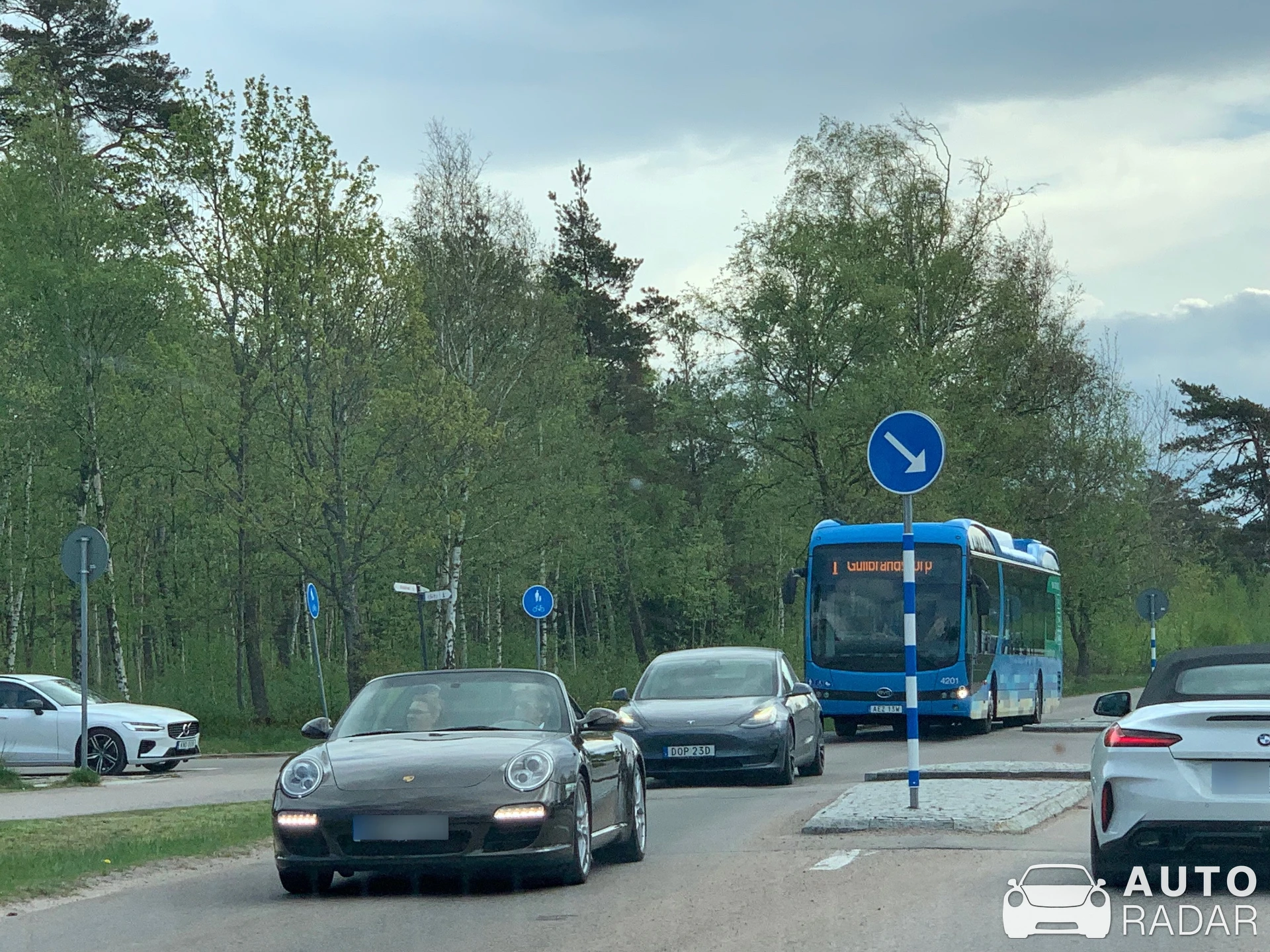 Porsche 997 Carrera S Cabriolet spotted in Skrea, Sweden