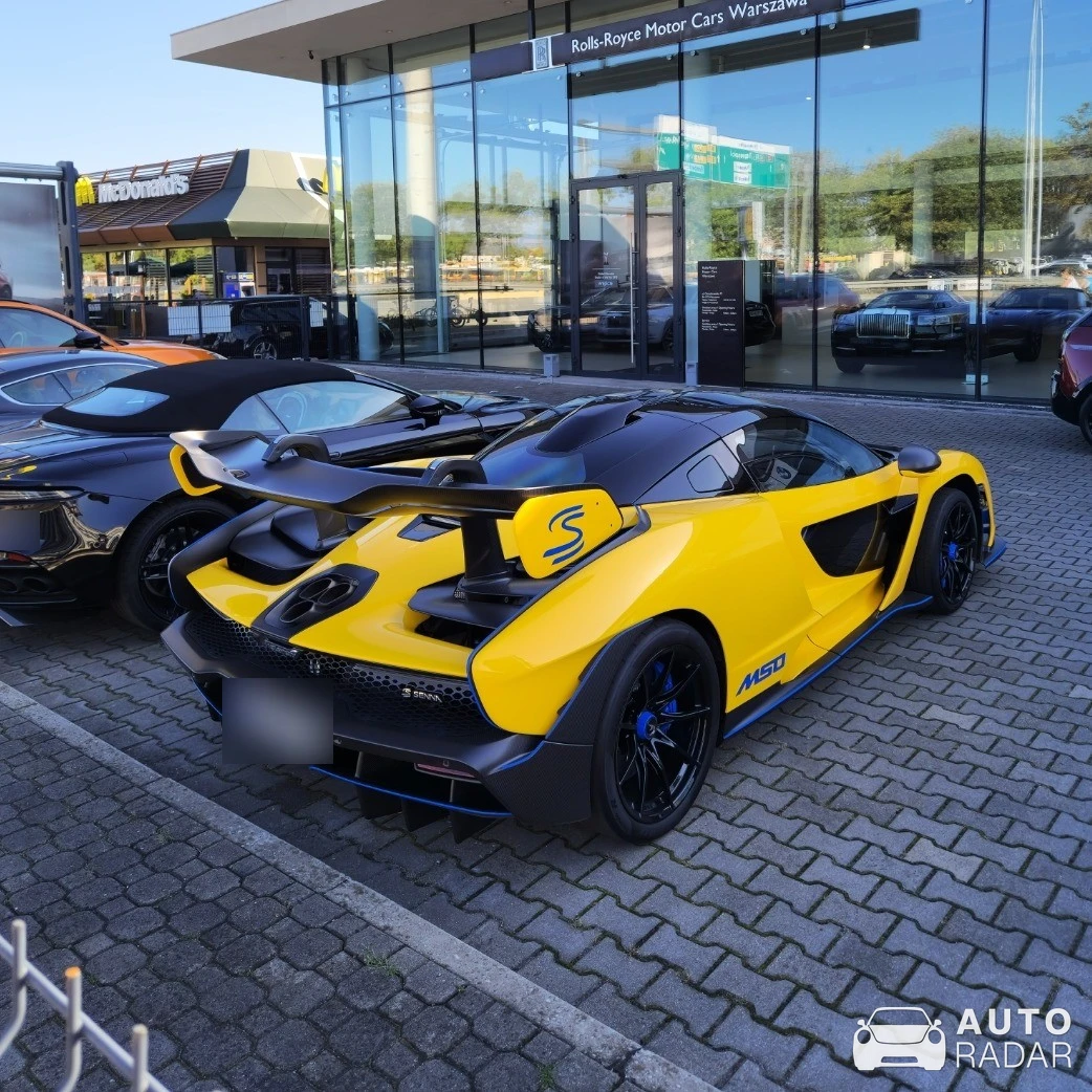 McLaren Senna spotted in Warszawa, Poland