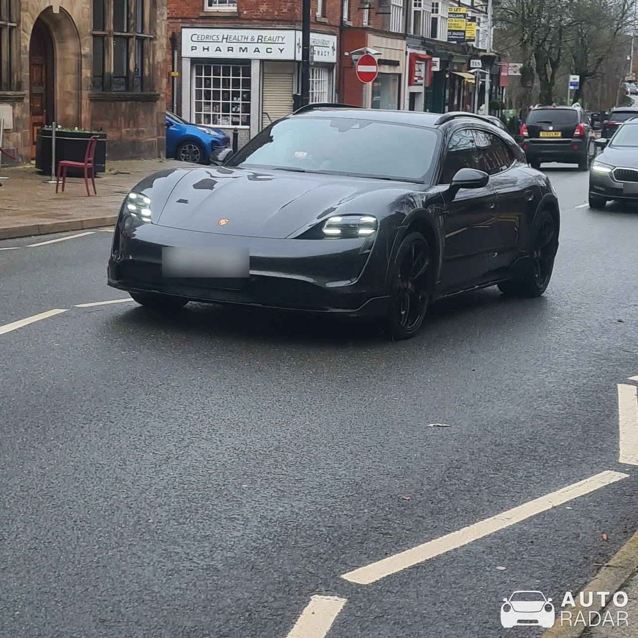 Porsche Taycan Turbo S Cross Turismo spotted in Cheshire East, United Kingdom