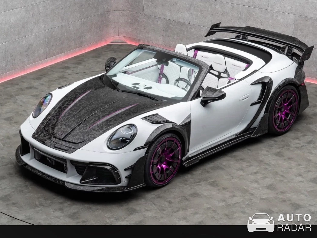 Porsche 992 Turbo S Cabriolet Mansory spotted