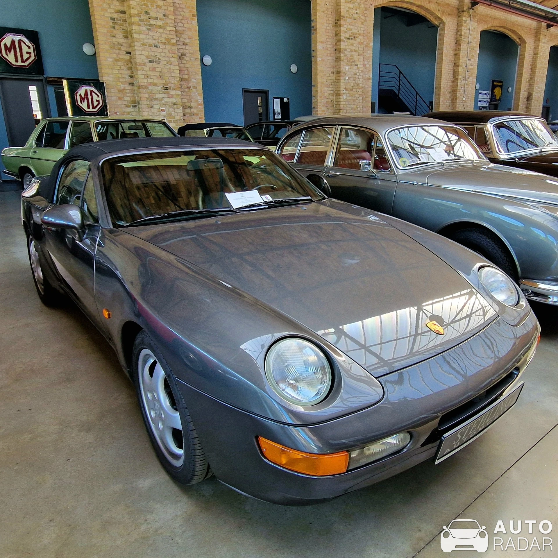 Porsche 968 Cabriolet spotted in Berlin, Germany