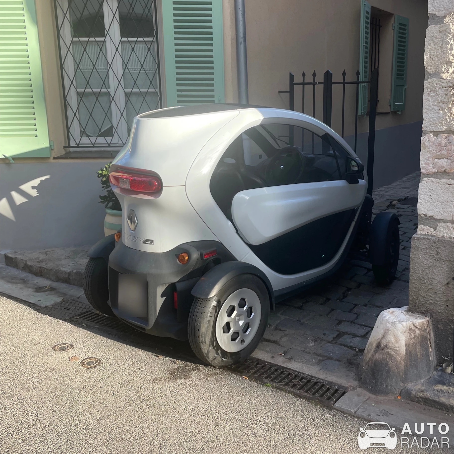 Renault Twizy spotted in Antibes, France