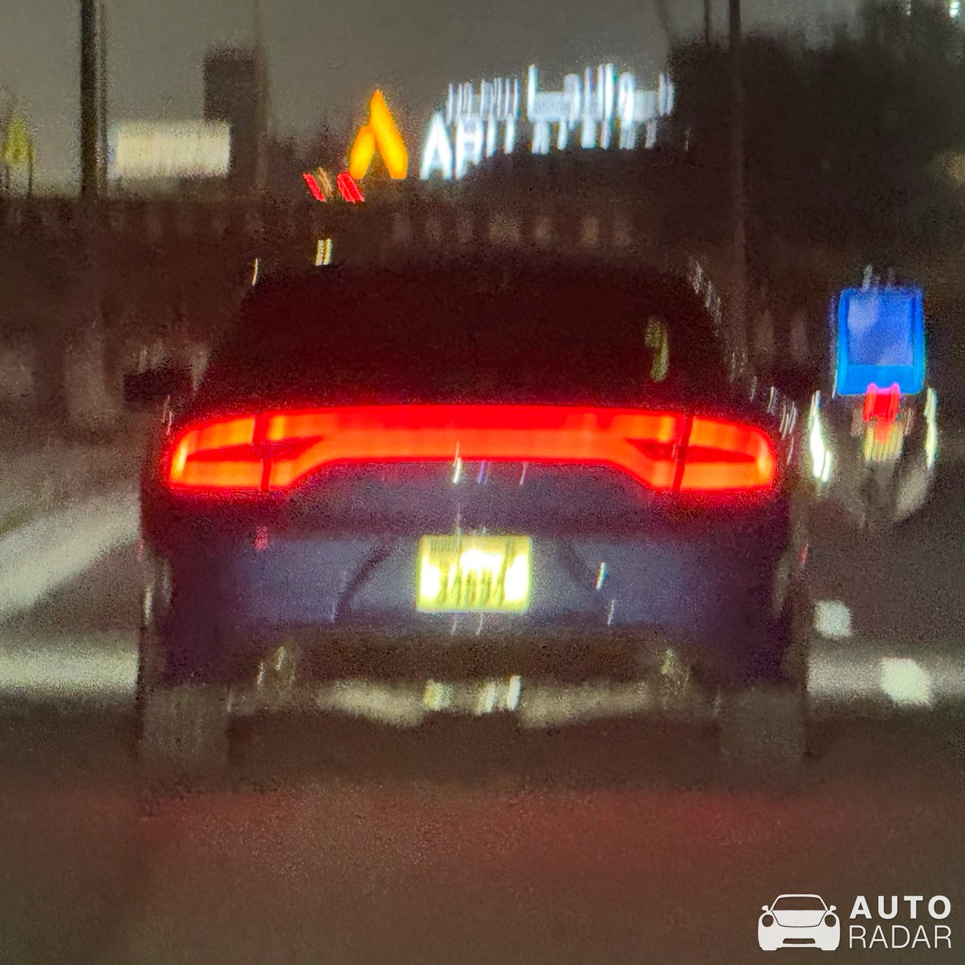 Dodge Charger SRT spotted in Dubai