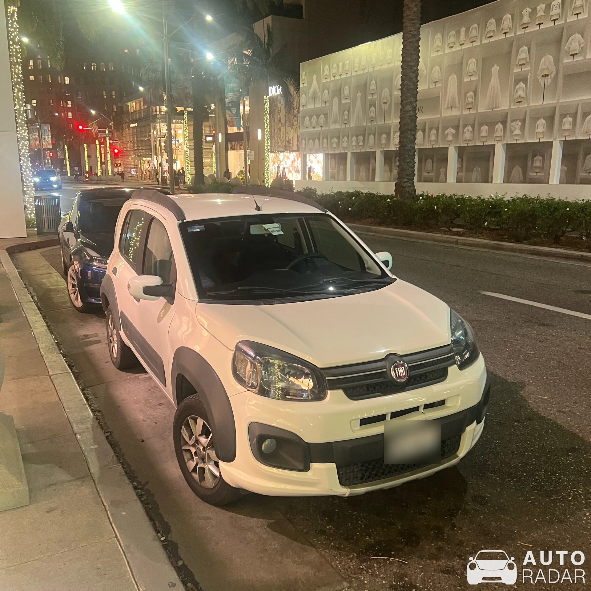 Fiat Uno Way spotted in Beverly Hills