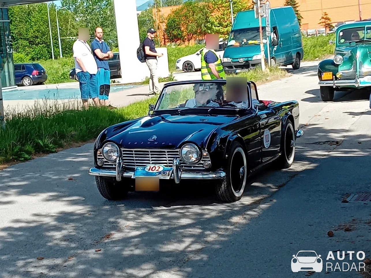 Triumph TR4 spotted in Žilina