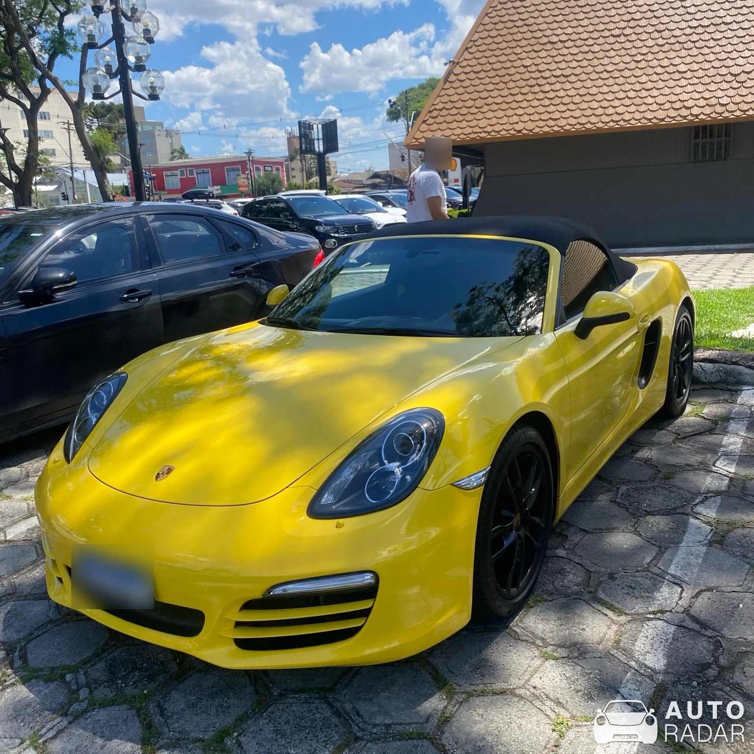 Porsche 981 Boxster spotted in Jardim Botânico, Brasil