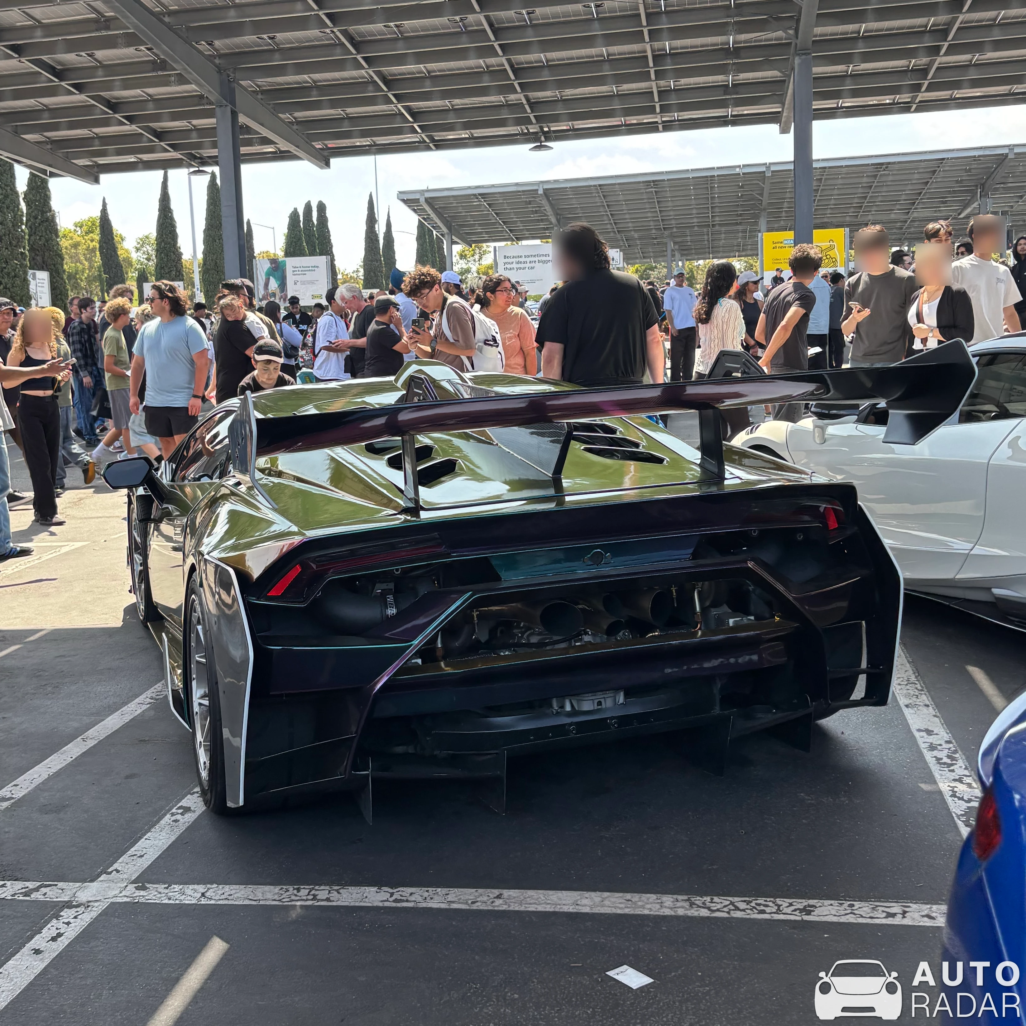 Lamborghini Huracán Super Trofeo spotted in Costa Mesa