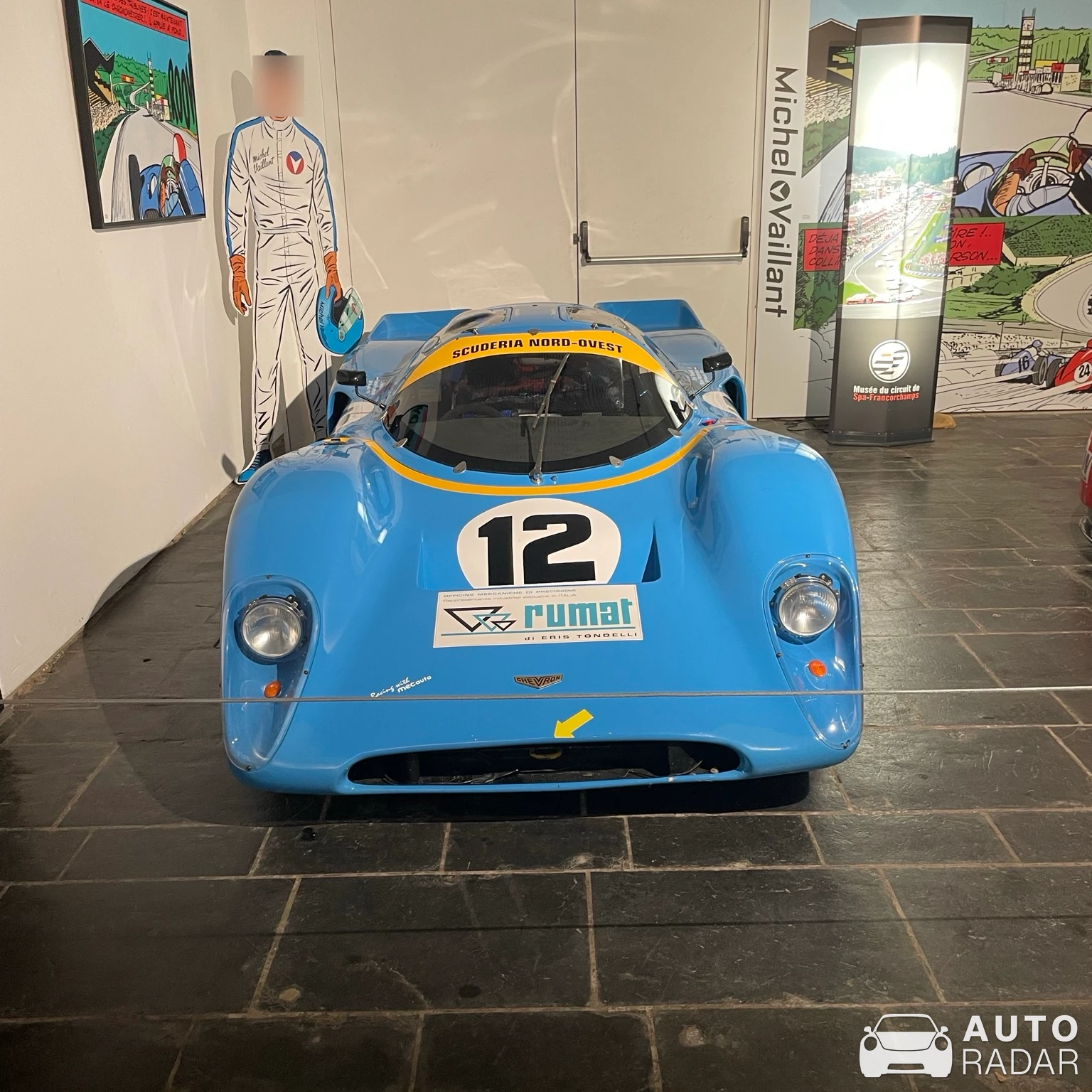 Chevron B16 spotted in Stavelot