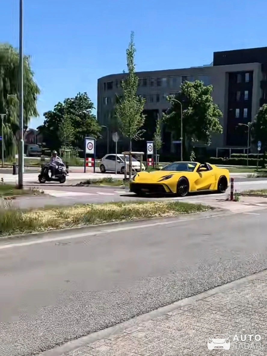 Ferrari 812 GTS Novitec Rosso N-Largo spotted in Hazerswoude-Dorp