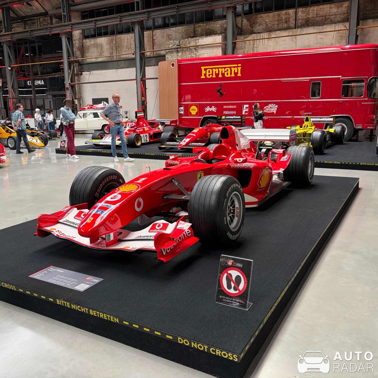 Ferrari F2004 spotted in Dietzhölztal