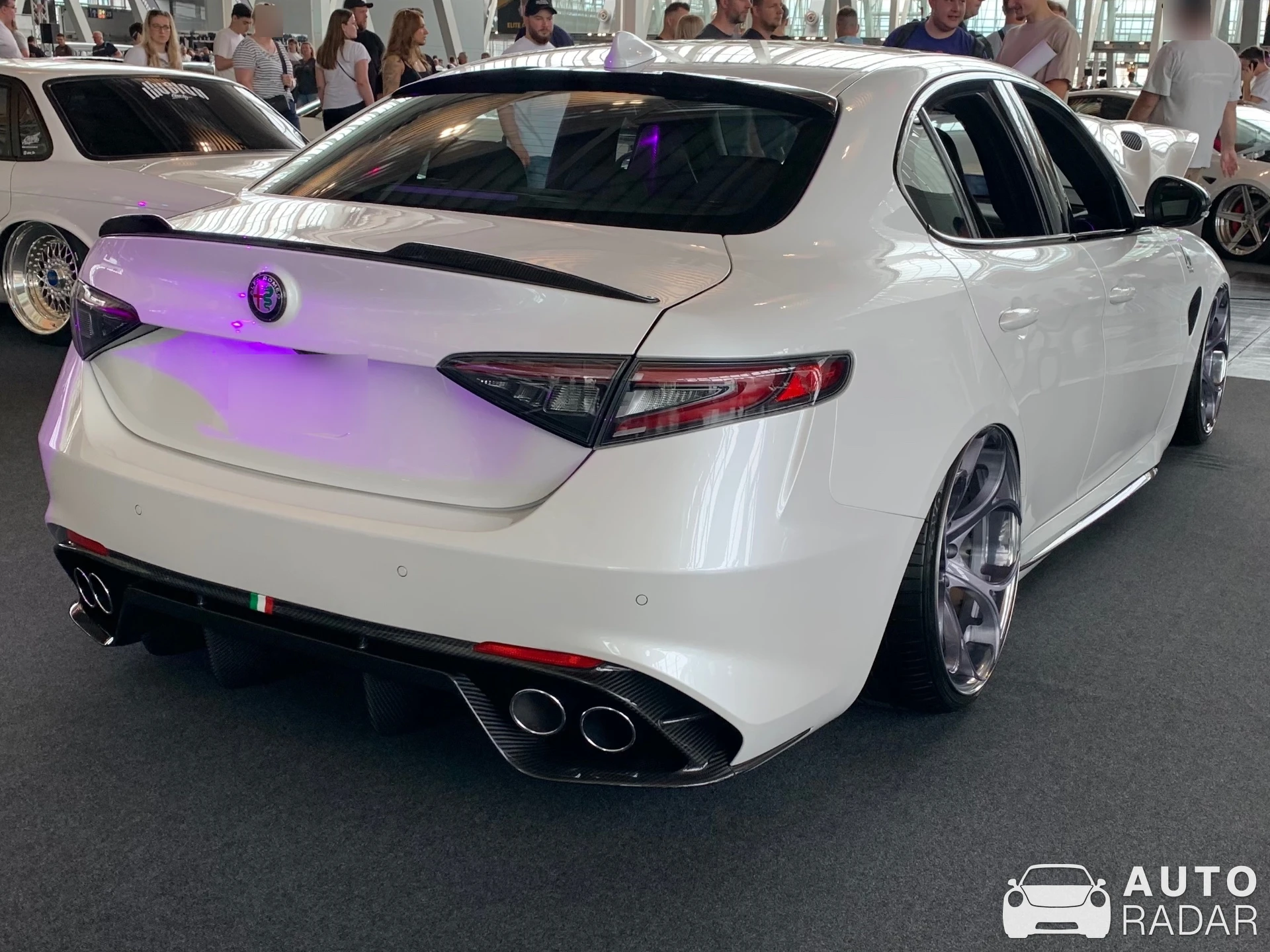 Alfa Romeo Giulia Quadrifoglio NRING Limited Edition spotted in Hannover, Germany