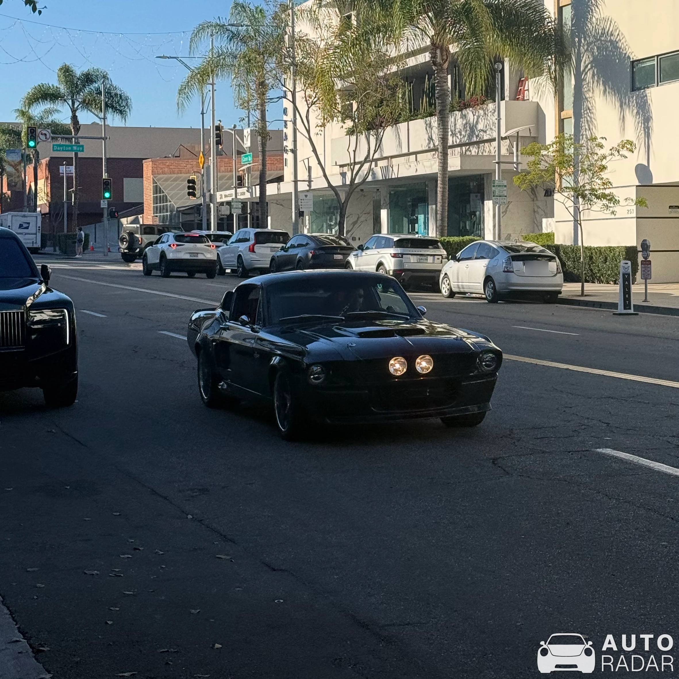 Ford Mustang GT C-500 Eleanor spotted in Beverly Hills
