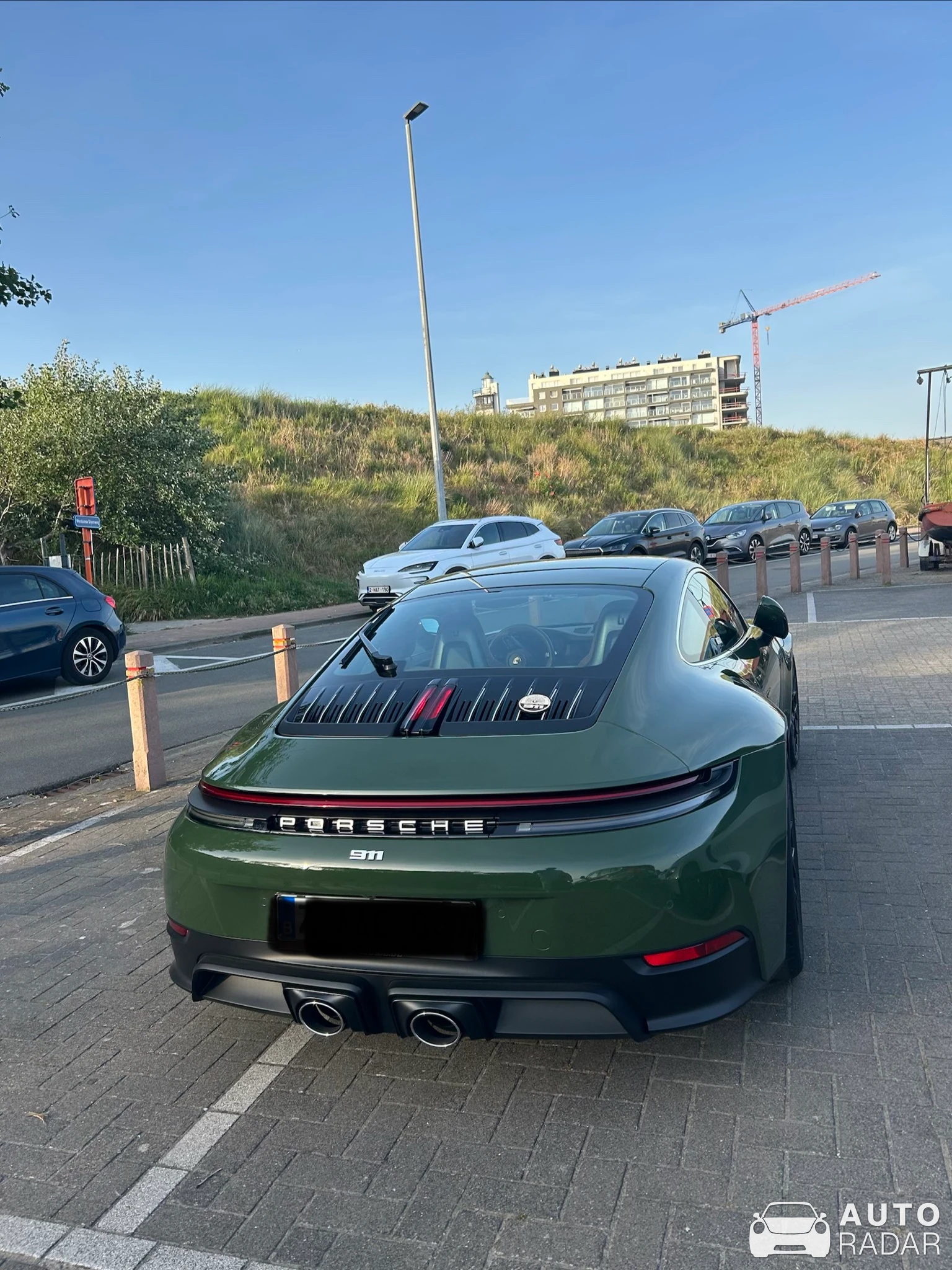 Porsche 992 Carrera GTS MkII Cuarenta Edition spotted in Blankenberge