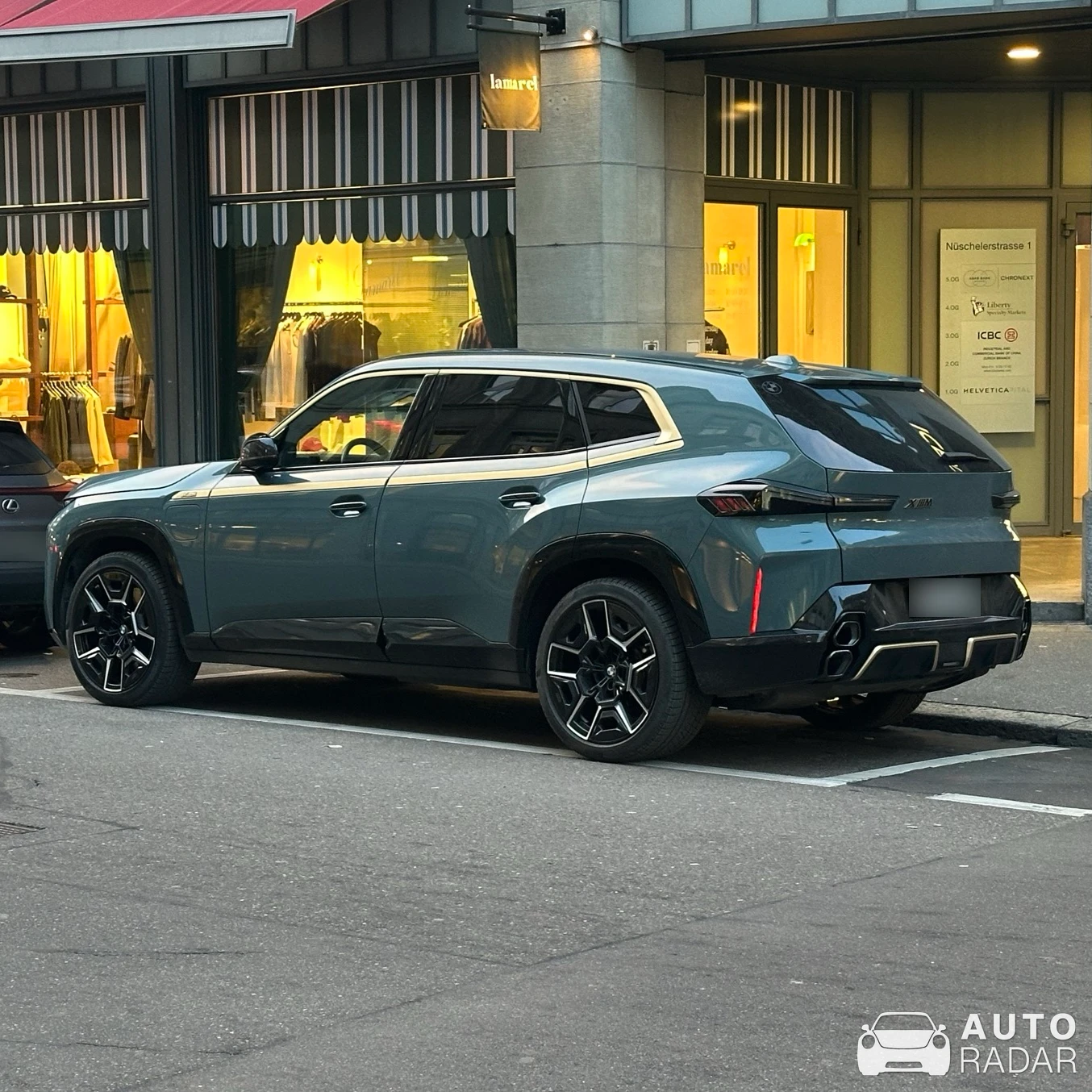 BMW XM G09 spotted in Zürich, Schweiz