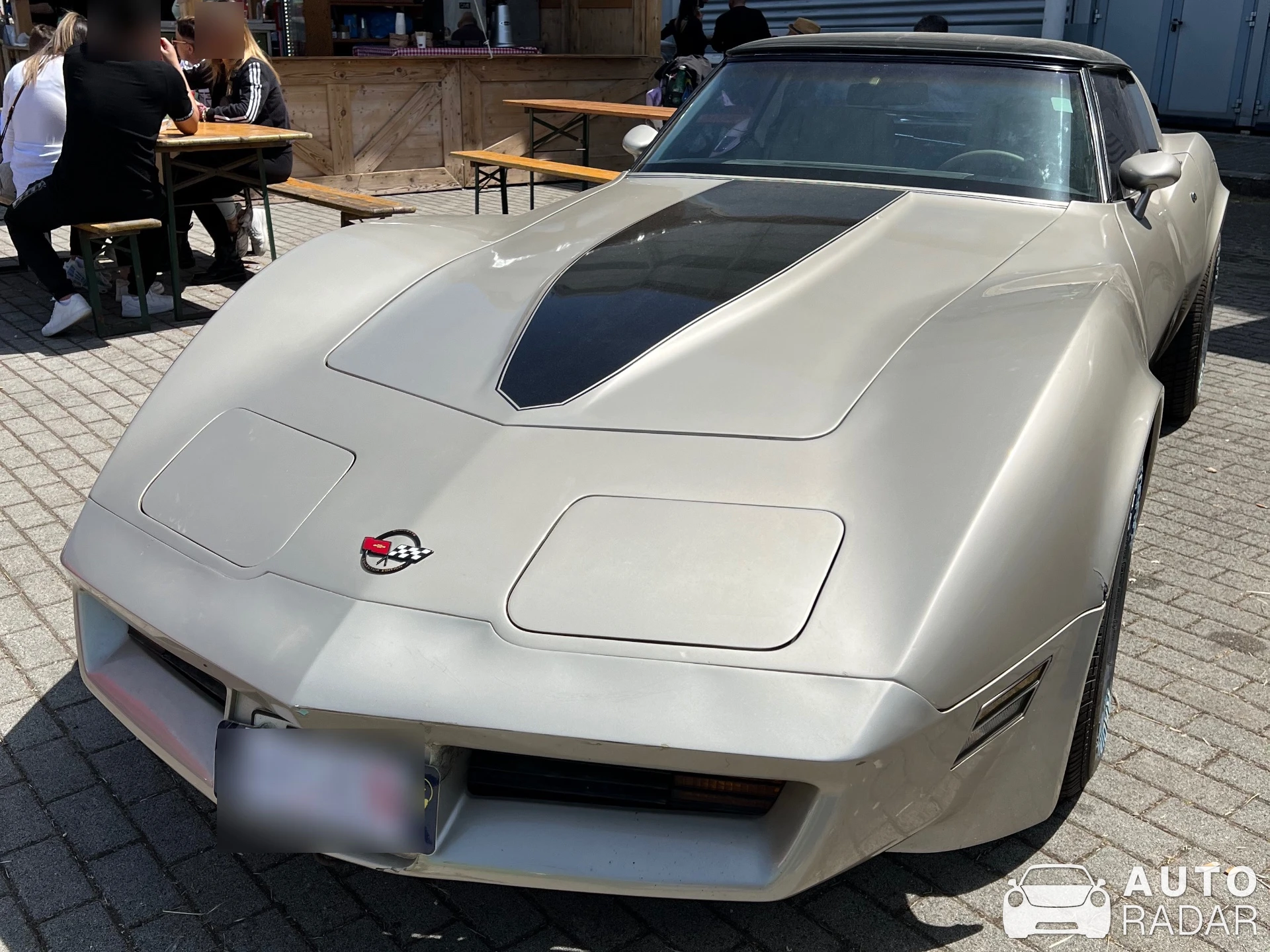 Chevrolet Corvette C3 spotted in Ponte Galeria, Italy