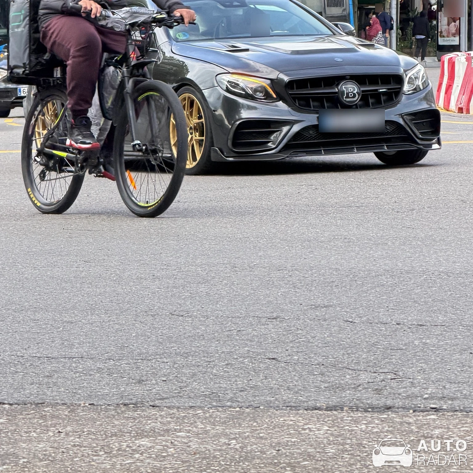 Mercedes-AMG Brabus C 63 S W205 spotted in Madrid