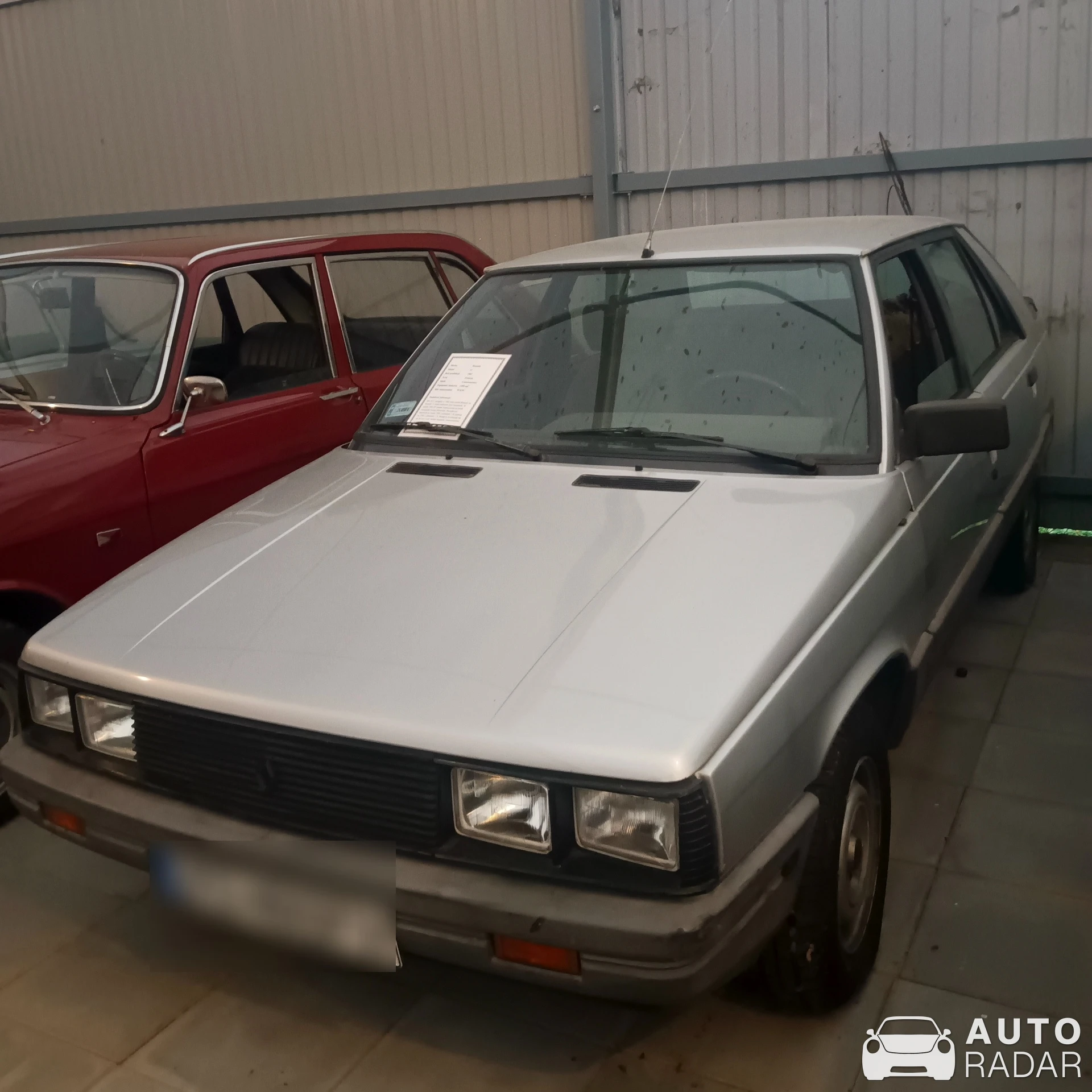 Renault 11 spotted in Nieborów
