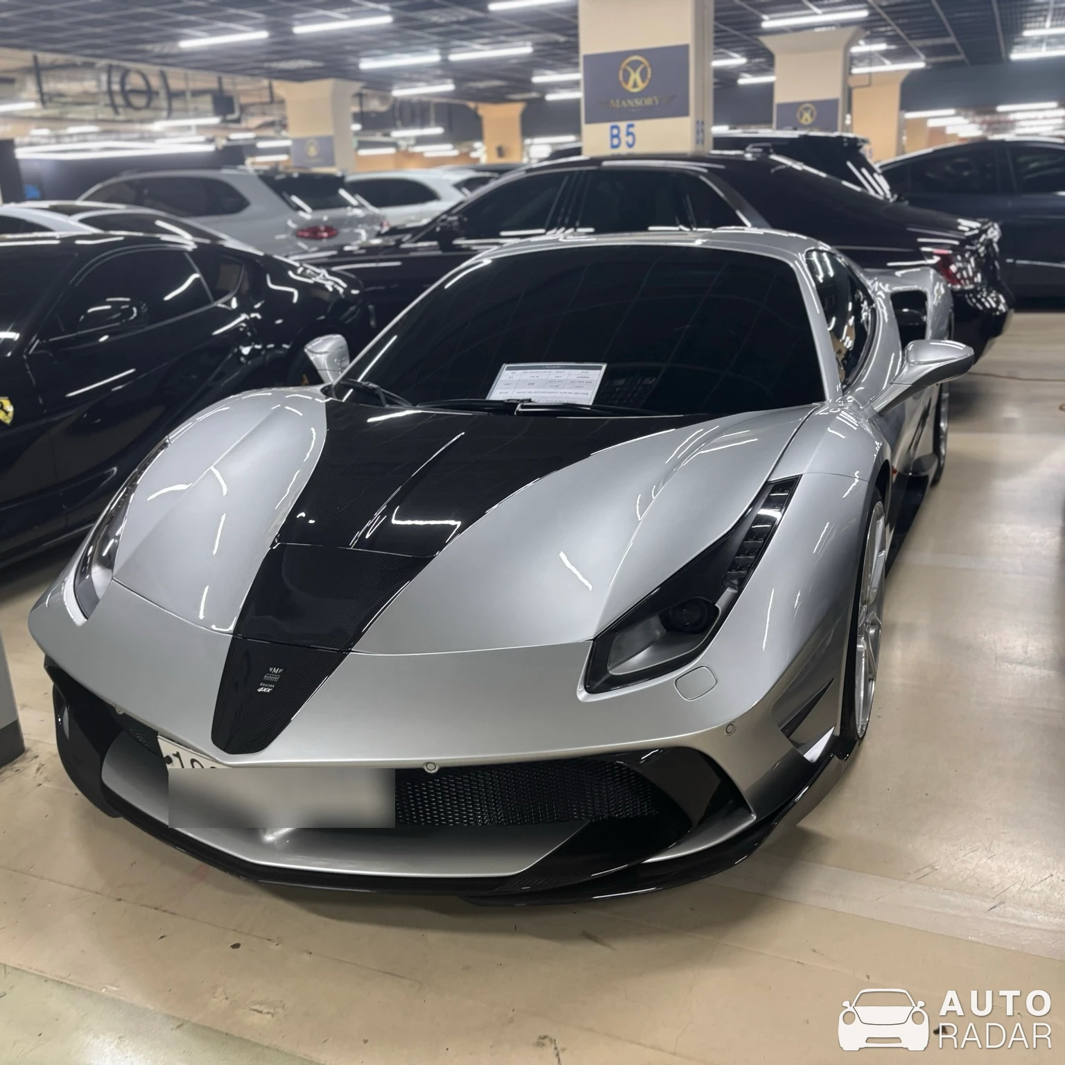 Ferrari 488 GTB Mansory Siracusa 4XX spotted