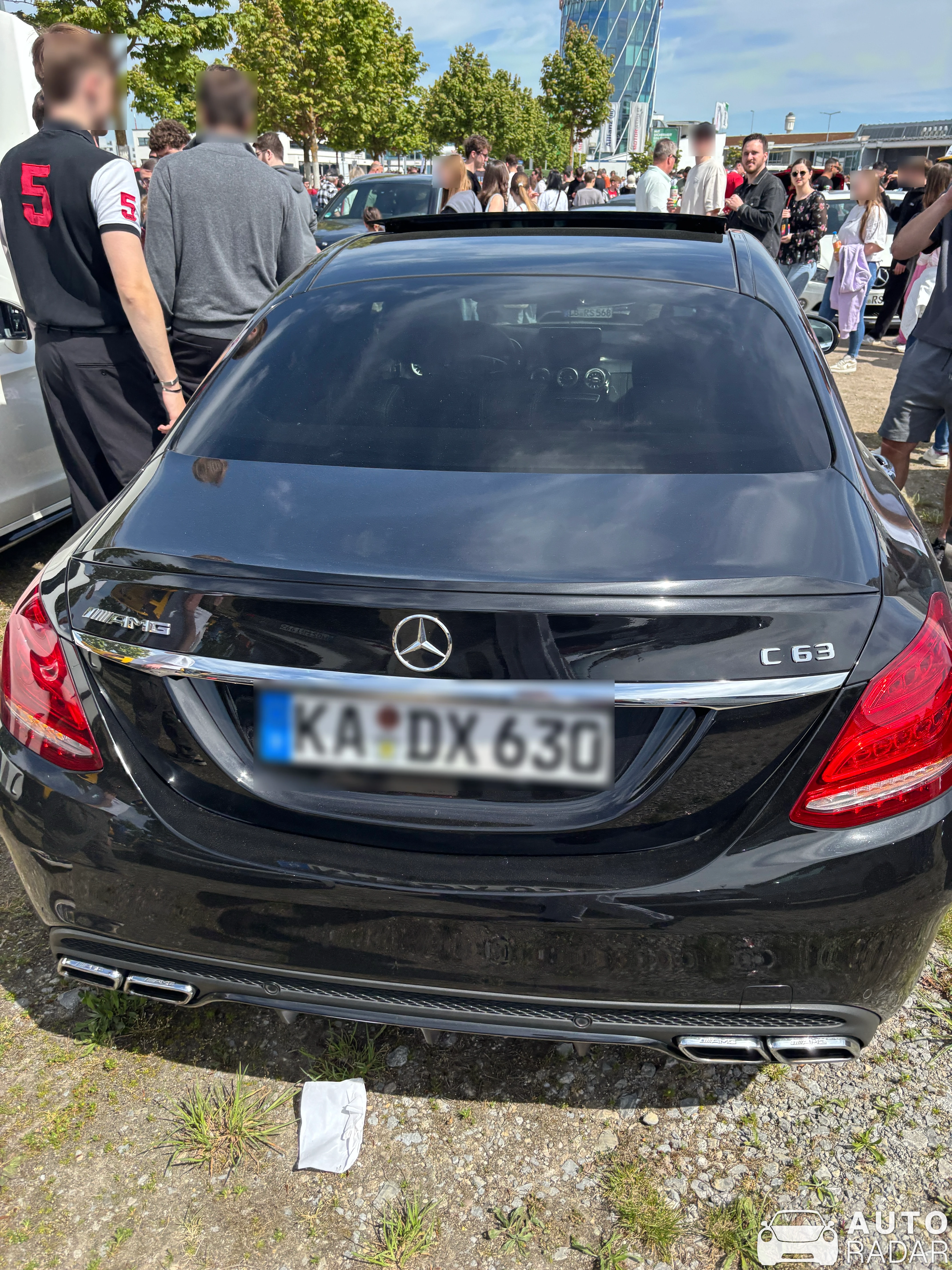Mercedes-AMG C 63 W205 spotted in Böblingen