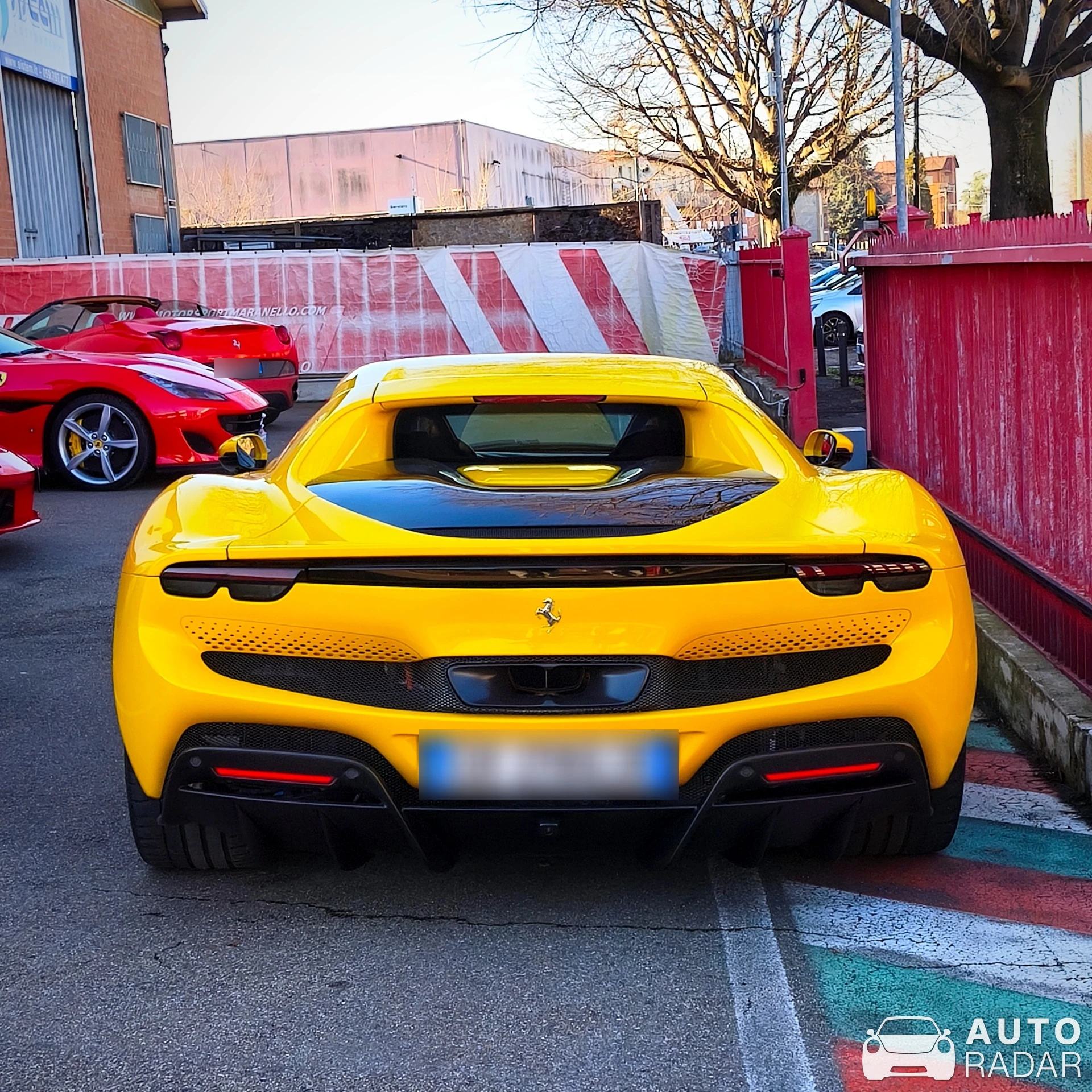 Ferrari 296 GTB spotted in Maranello, Italy