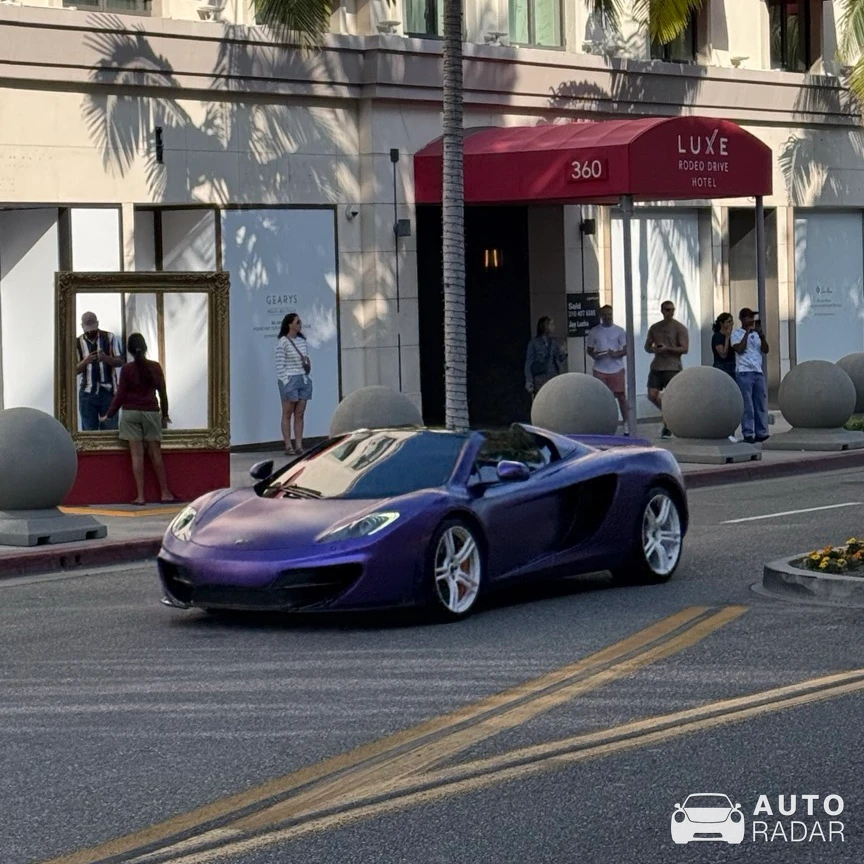 McLaren 50 12C Spider spotted in Beverly Hills