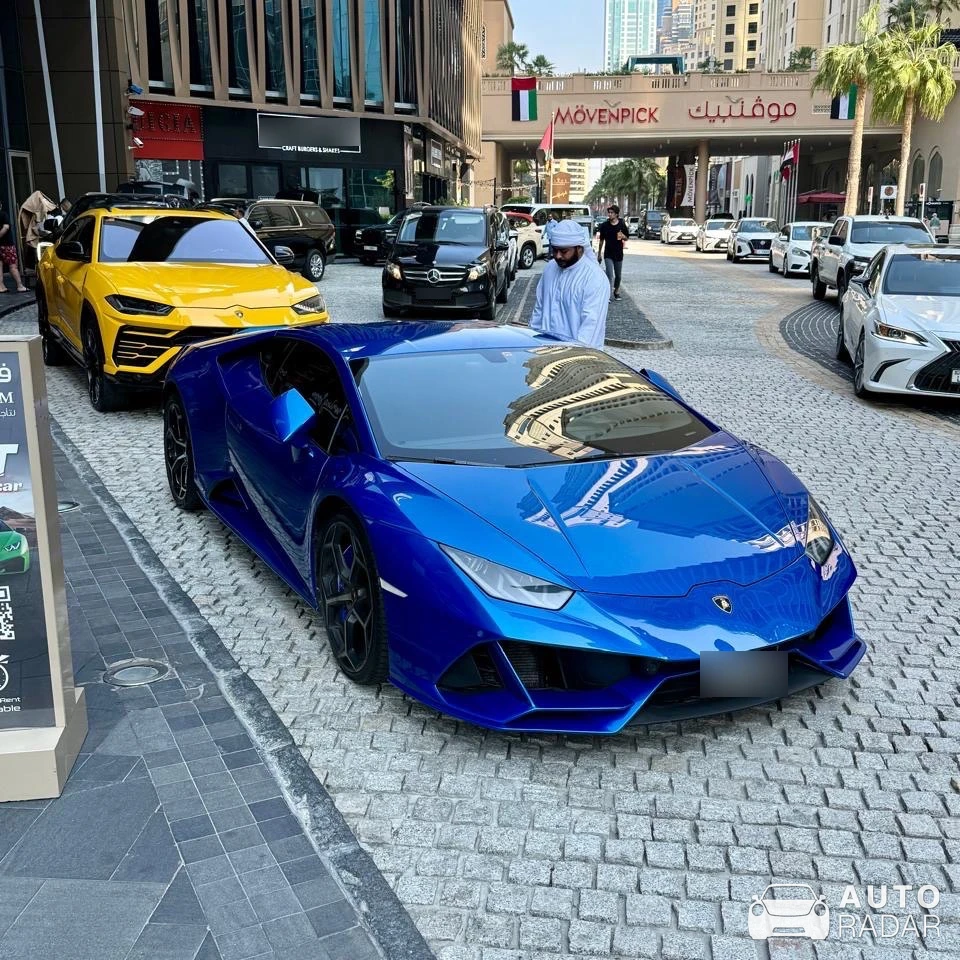 Lamborghini Huracán LP640-4 EVO spotted in Dubai, United Arab Emirates