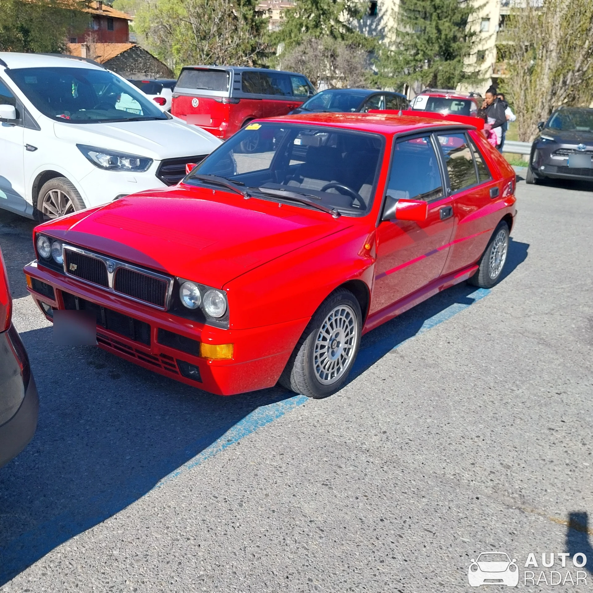 Lancia Delta HF Integrale Evo spotted in Aosta