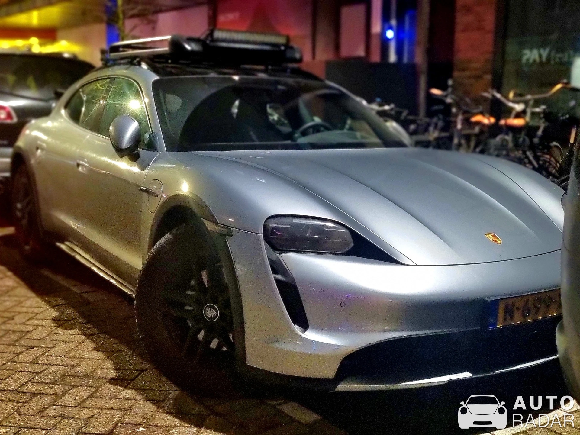Porsche Taycan GTS spotted in Rotterdam, Netherlands