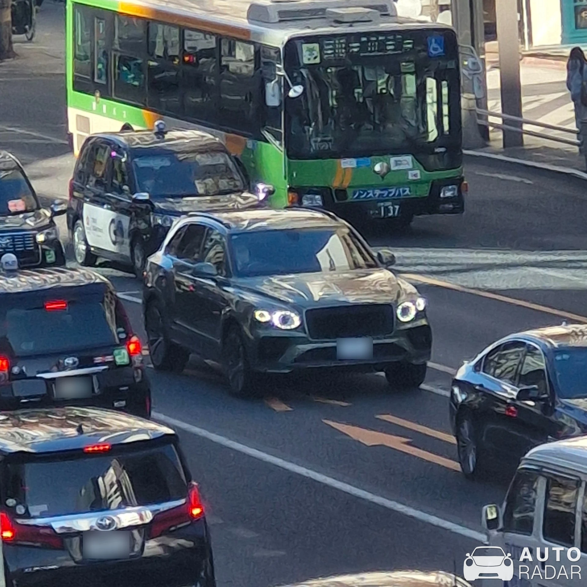 Bentley Bentayga spotted in Minato City, Japan