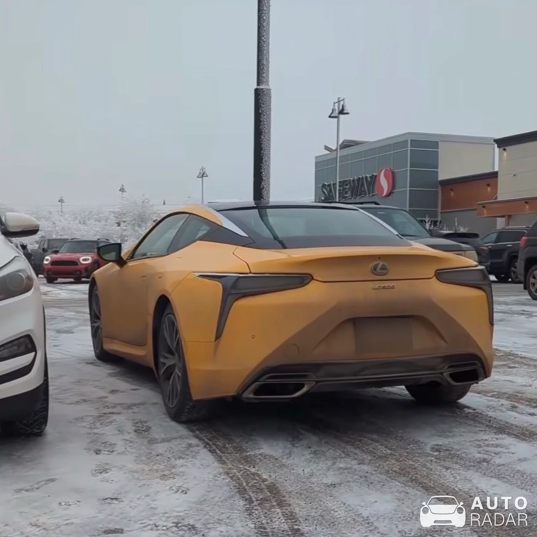 Lexus LC 500 spotted in Calgary, Canada