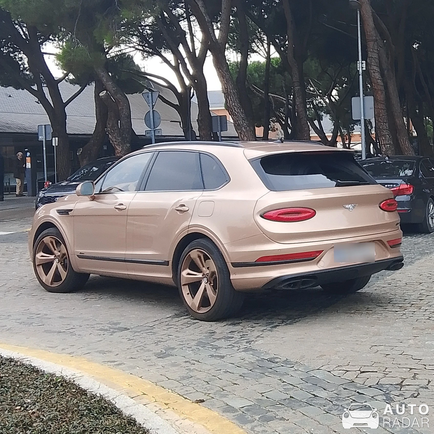 Bentley Bentayga spotted in Madrid, Spain