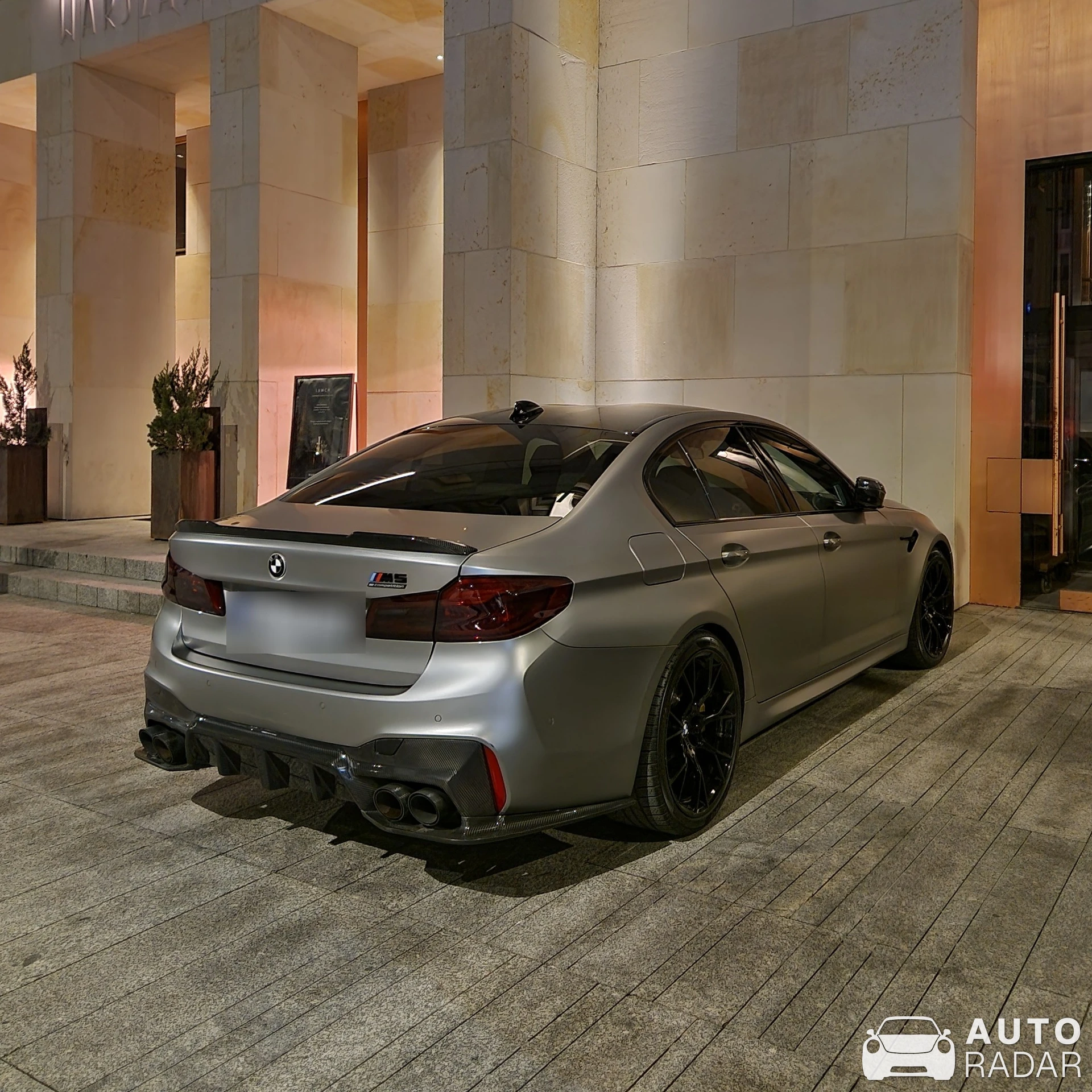 BMW M5 F90 Competition spotted in Warszawa, Poland