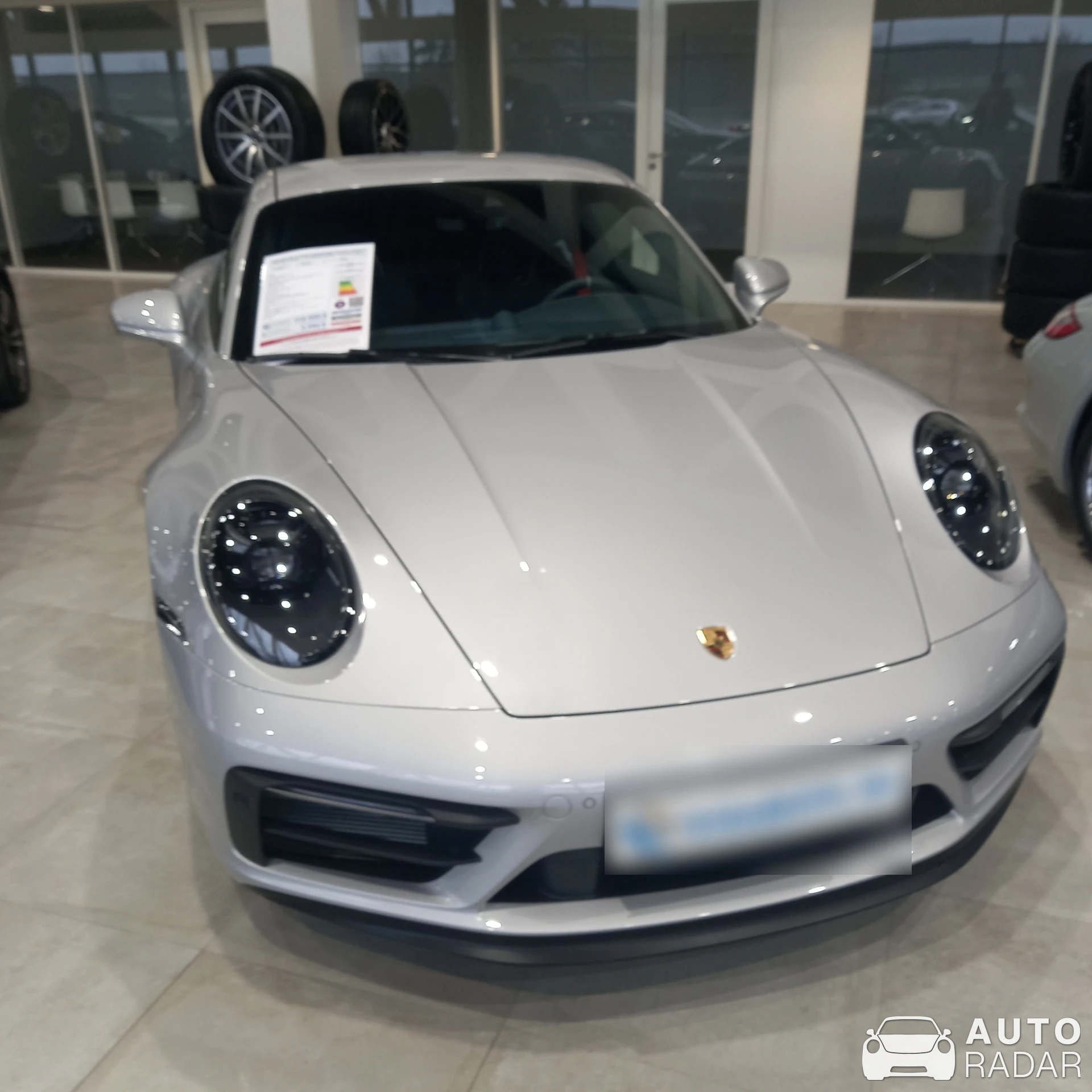 Porsche 992 Carrera GTS Le Mans Centenaire Edition spotted in Entzheim