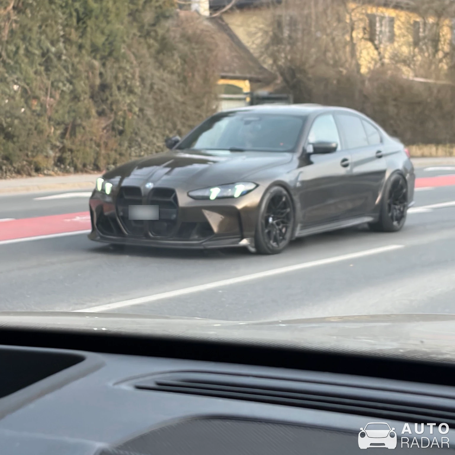 BMW M3 G80 Sedan Competition Streetfighter spotted in Dornbirn