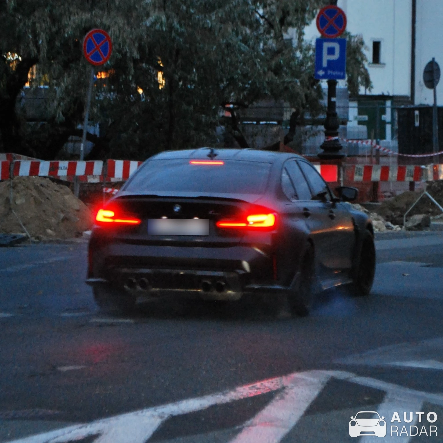 BMW M3 G80 Sedan Competition spotted in Warszawa, Poland