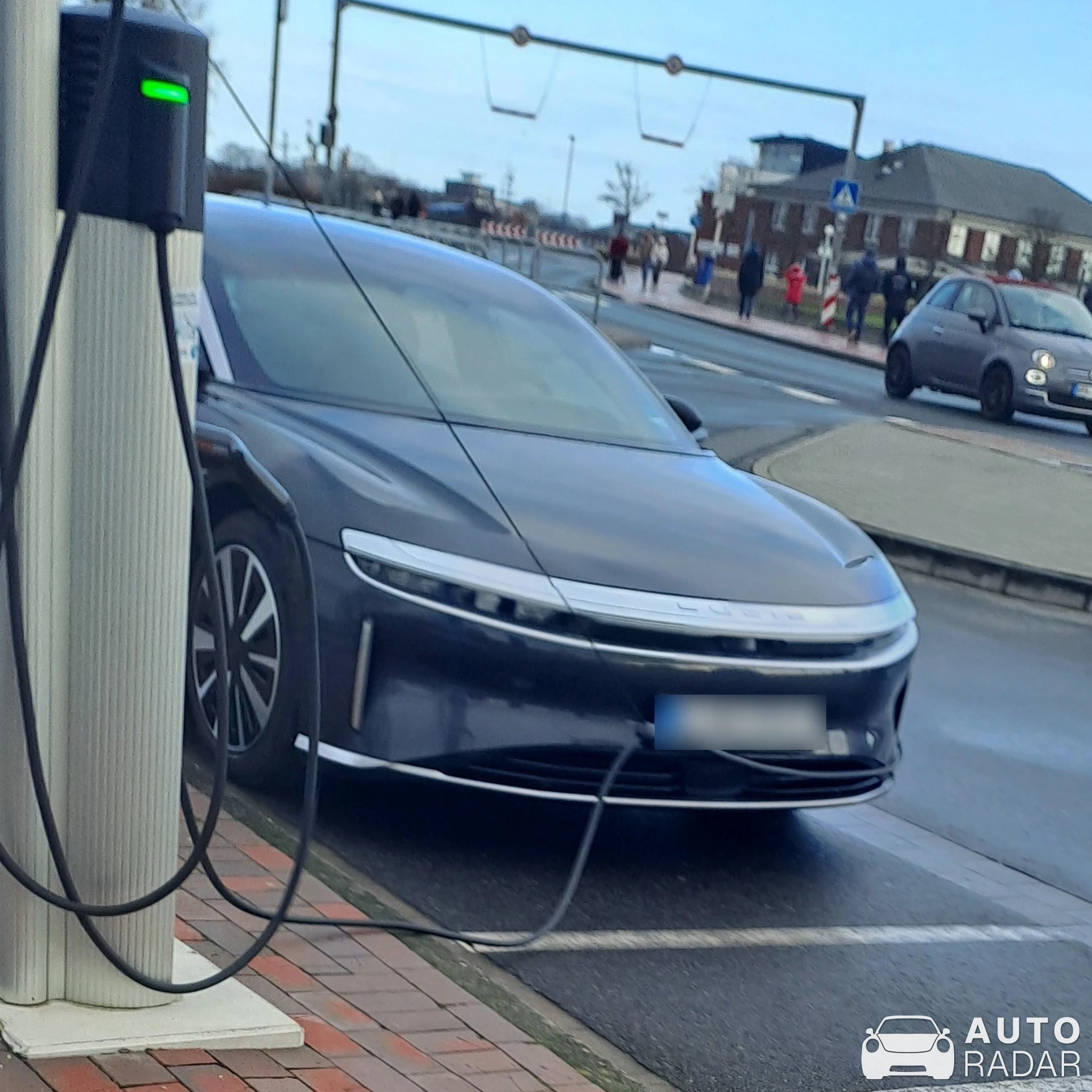 Lucid Air spotted in Wilhelmshaven, Germany