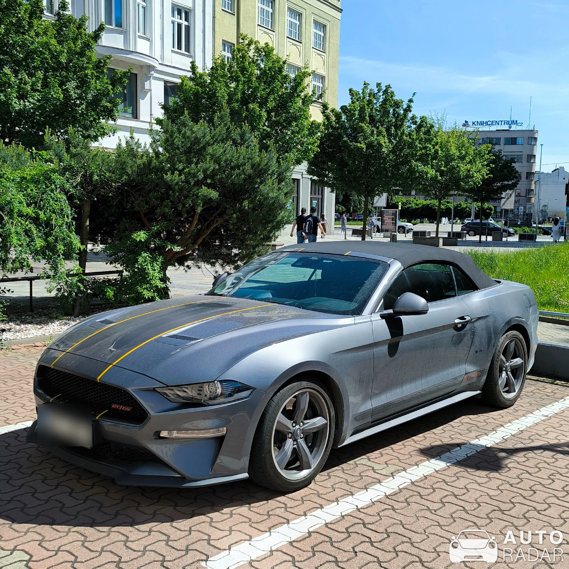 Ford Mustang GT Convertible California Special spotted in Ostrava