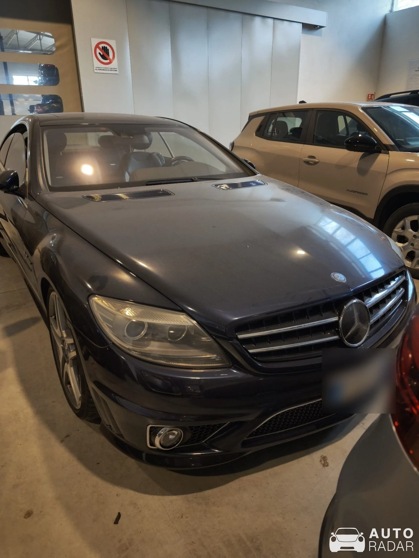 Mercedes-Benz CL 63 AMG C216 2011 spotted in Modugno, Italy
