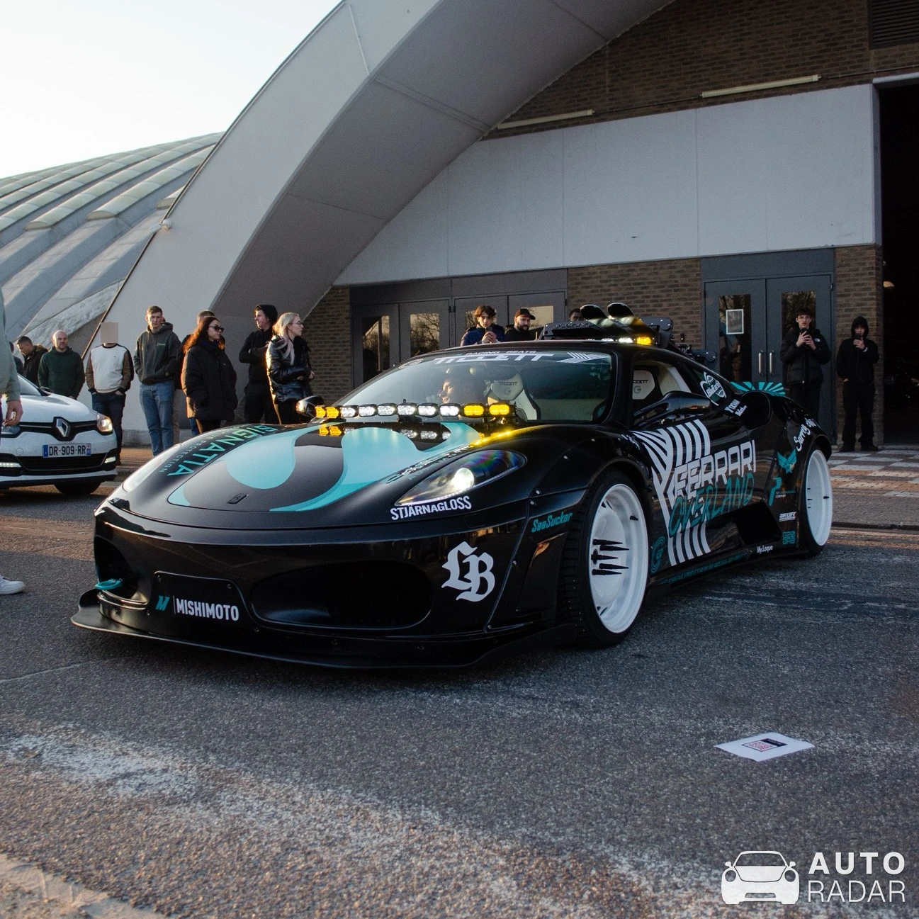 LB-Works Liberty Walk Ferrari F430 spotted in Mechelen
