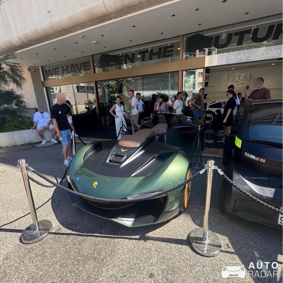 Engler V12 spotted in Mónaco