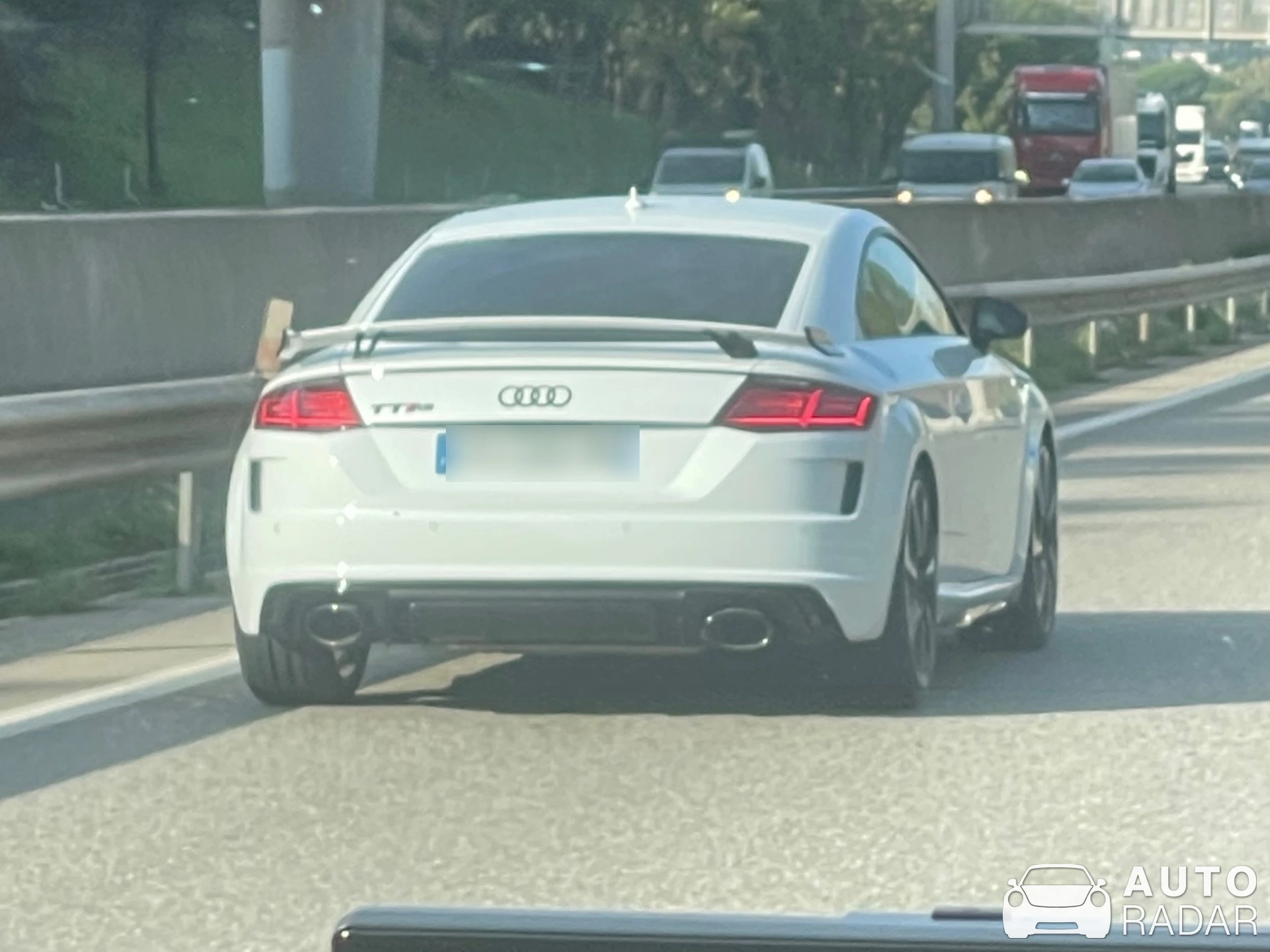 Audi TT-RS 8S spotted in Puget-sur-Argens, France
