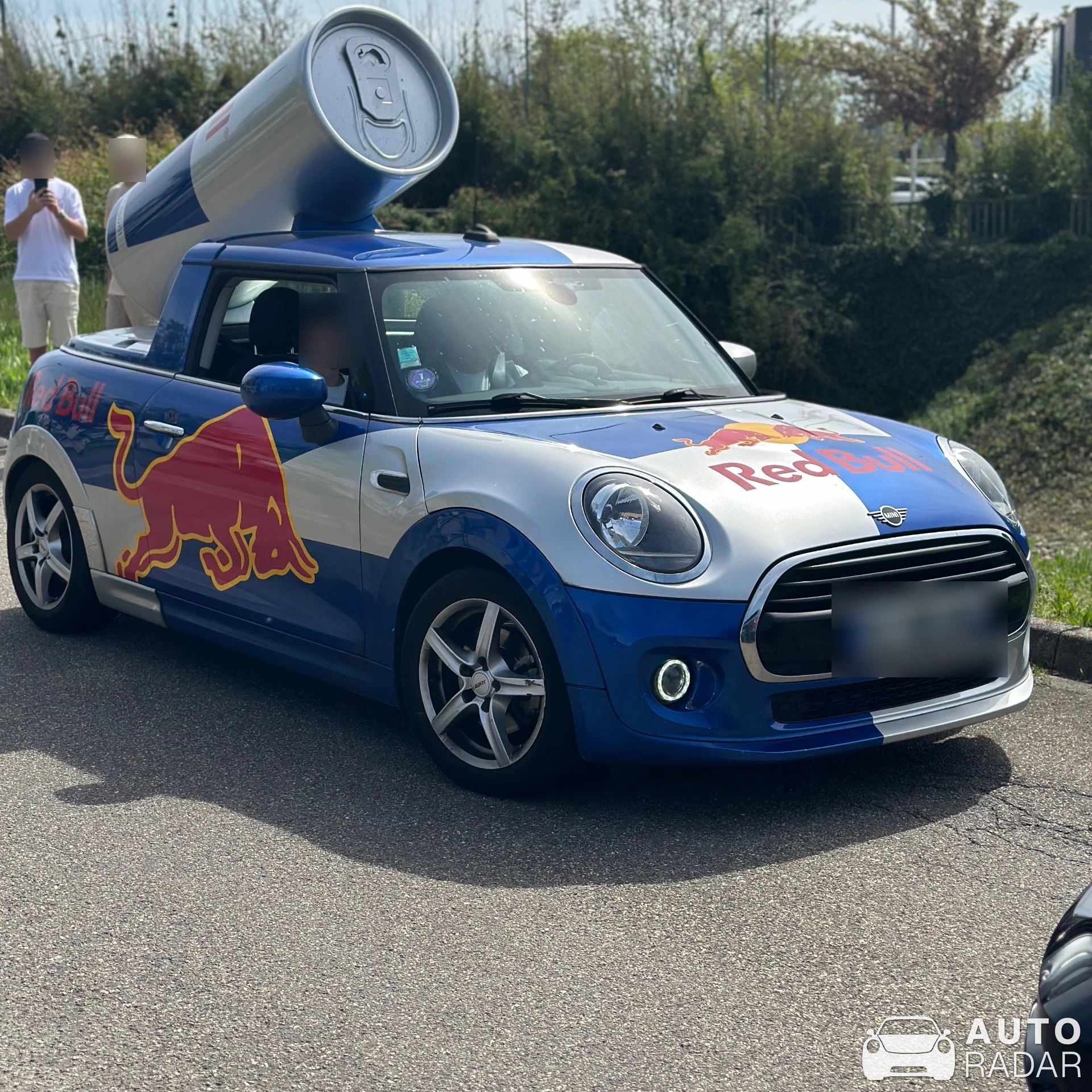 Mini Cooper Red Bull spotted in Sausheim, France