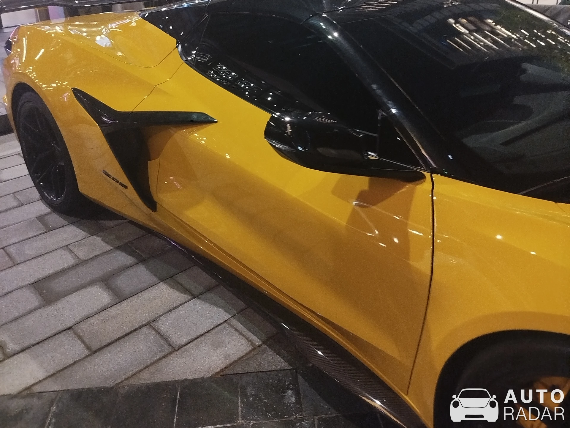 Chevrolet Corvette C8 Stingray spotted in Jebel Ali, United Arab Emirates