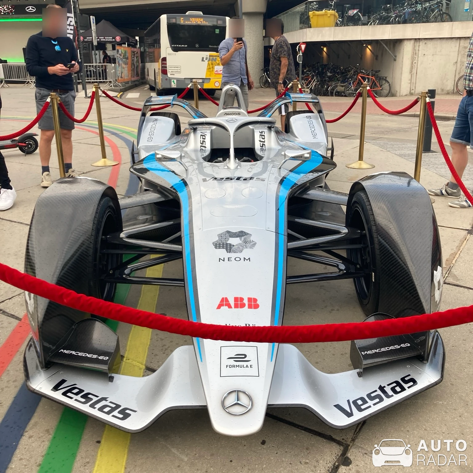 Mercedes-EQ Silver Arrow 01 spotted in Roeselare