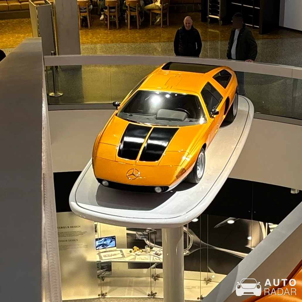 Mercedes-Benz C 111-III spotted in Stuttgart