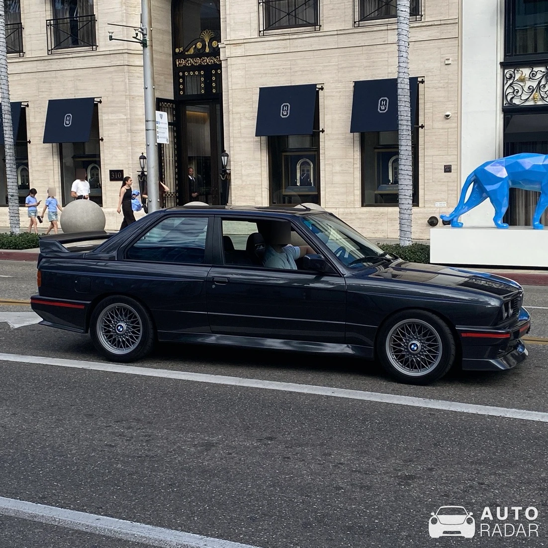 BMW M3 E30 spotted in Beverly Hills, United States