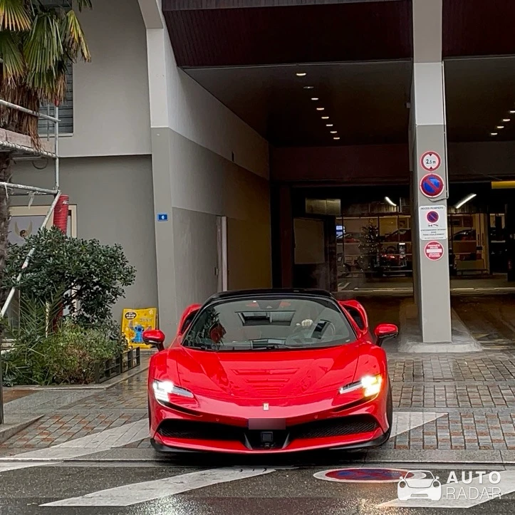 Ferrari SF90 Stradale spotted in Levallois-Perret, France