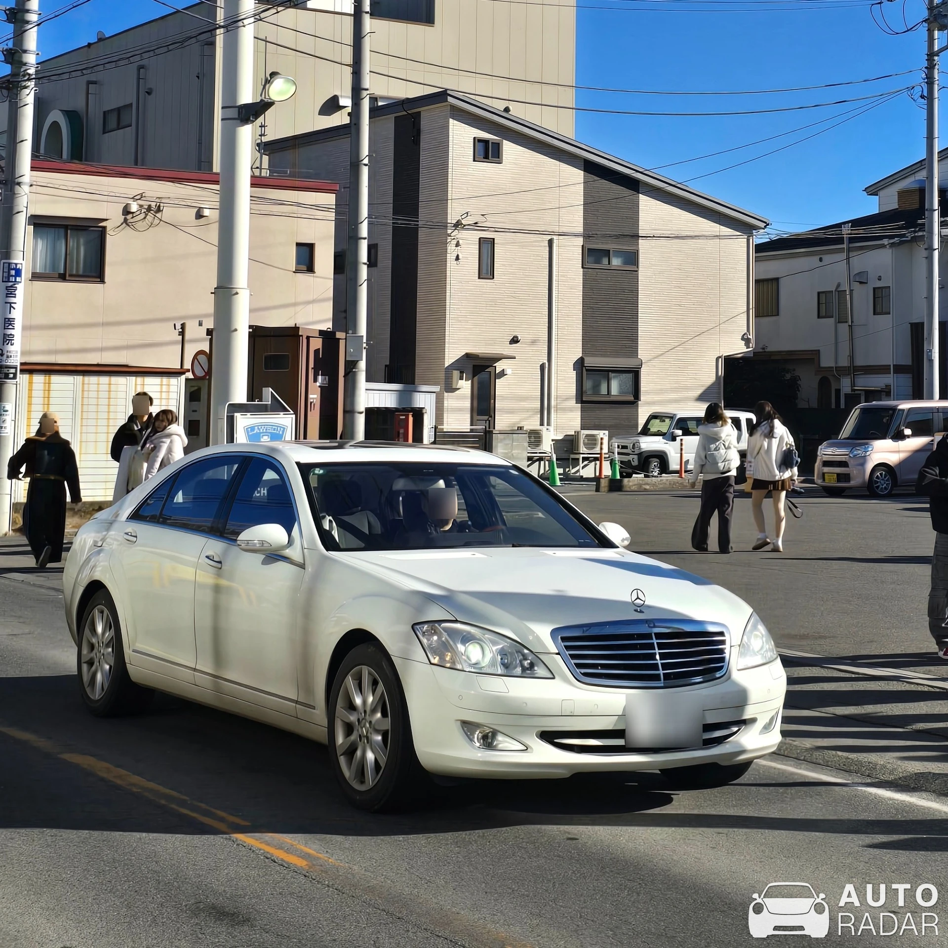 Mercedes-Benz S-Klasse W221 spotted in 南都留郡富士河口湖町