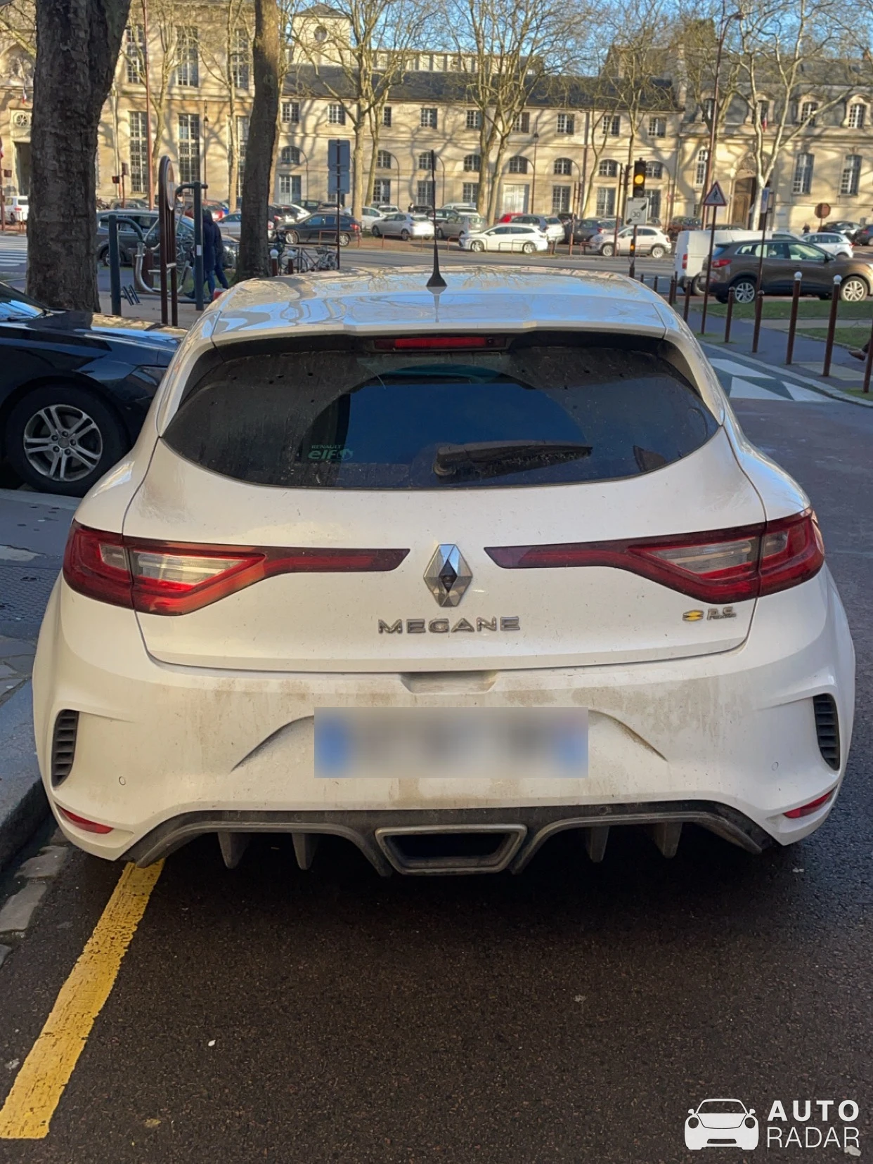 Renault Mégane RS spotted in Versailles, France